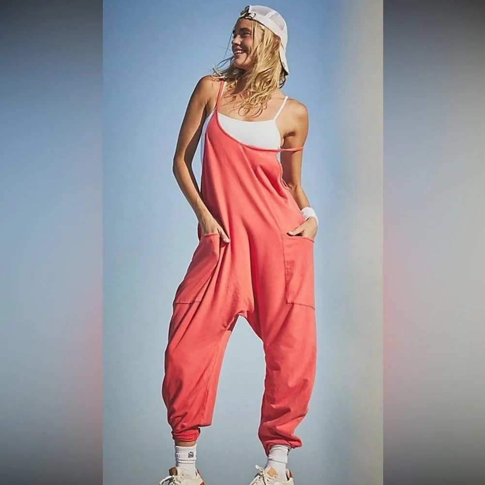 Free People Hot Shot Onesie in Winterberry
